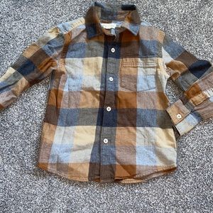 Boys Plaid flannel Tucker and Tate